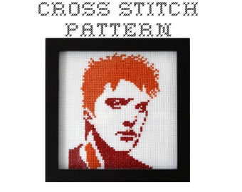 Josh Homme  - .pdf Original Cross Stitch Pattern - Instant Download