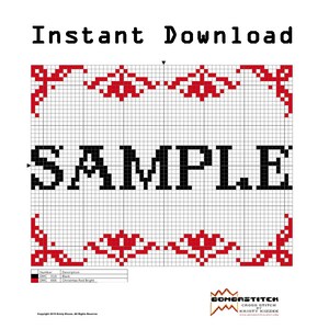 DIY Blues Brothers .pdf Original Cross Stitch Pattern Instant Download image 3