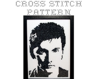 DIY The Tenth Doctor - Dr Who - .pdf Original Cross Stitch Pattern - Instant Download