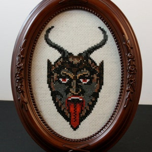 DIY Krampus .pdf Original Cross Stitch Pattern Instant Download image 2