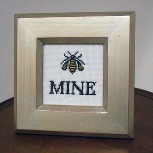 DIY Be Mine .pdf Original Cross Stitch Pattern Instant Download image 2