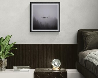 Nunca más, el cuervo Impresión de pared