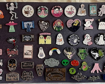 Halloween Pins [Retro] [Spooky] [Horror]