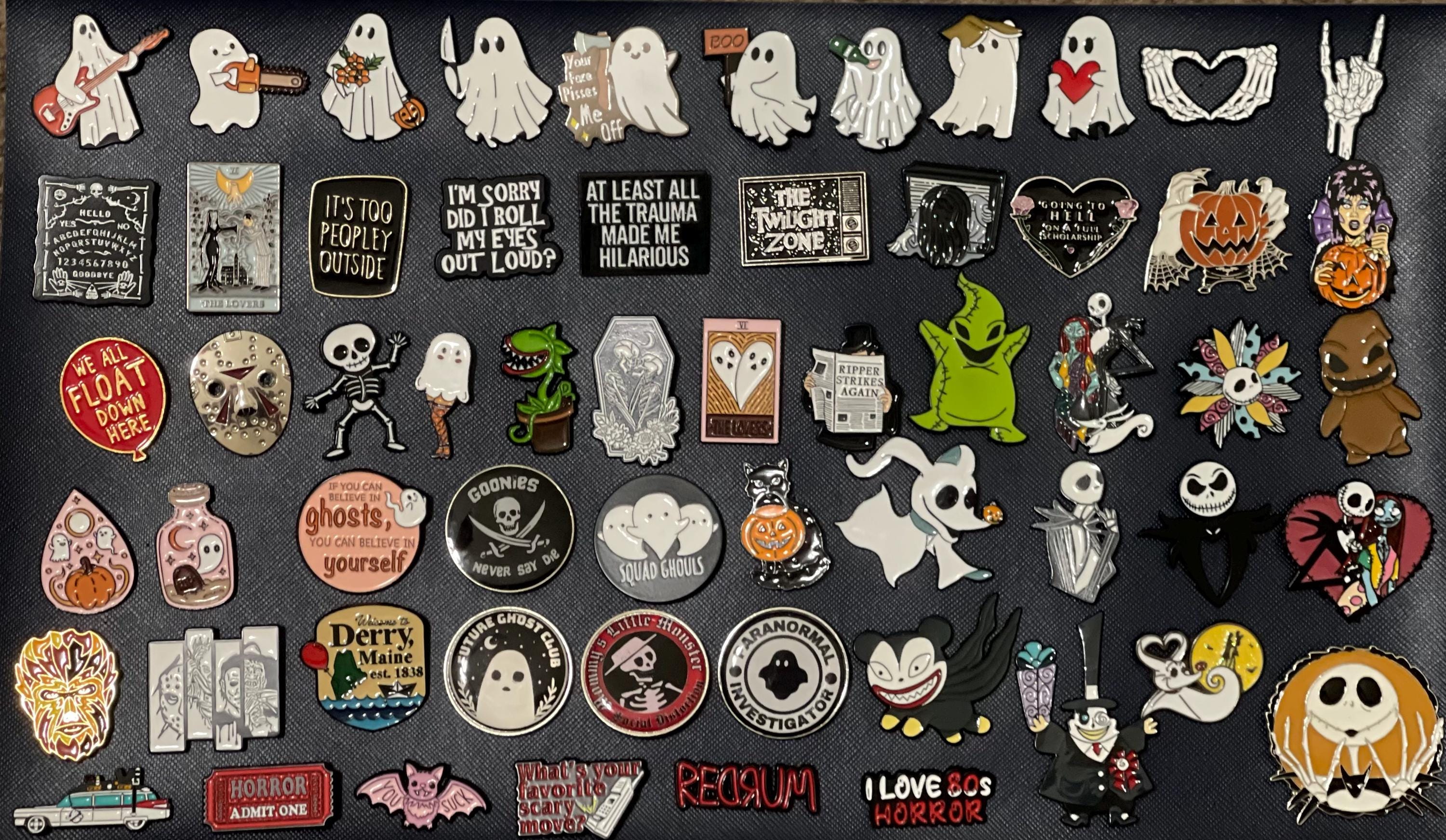 Halloween Pins [Retro] [Spooky] [Horror]