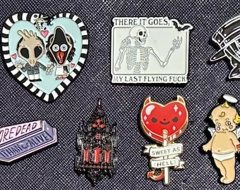 Classic Horror Pins