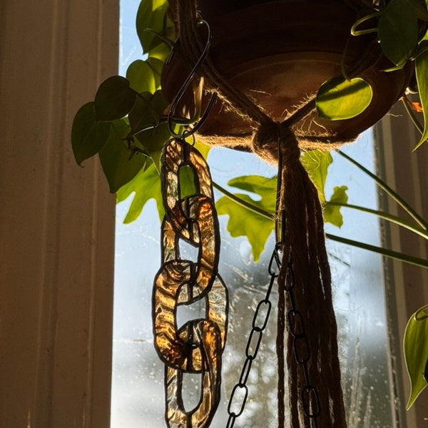 Stained Glass Chain Etsy