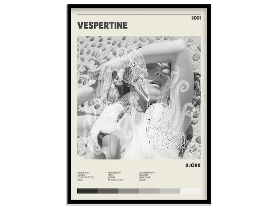 Björk Vespertine ポスター Vespertine Bjork #1 Poster by Bence Benc - Fine Art America