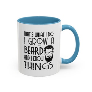 Bearded Man Gift, Funny Mug For Man, Beard Mug, Beard Coffee Mug, Beard Gift, Beard Lover Mug, Funny Beard Mug, Beard Quote Gift, Gifts
