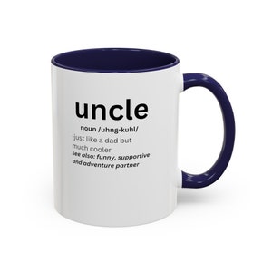 Uncle Mug, Uncle Fathers Day Gift, Uncle Noun Coffee Mug, Uncle Gifts, Gift For Uncle, Uncle Mug