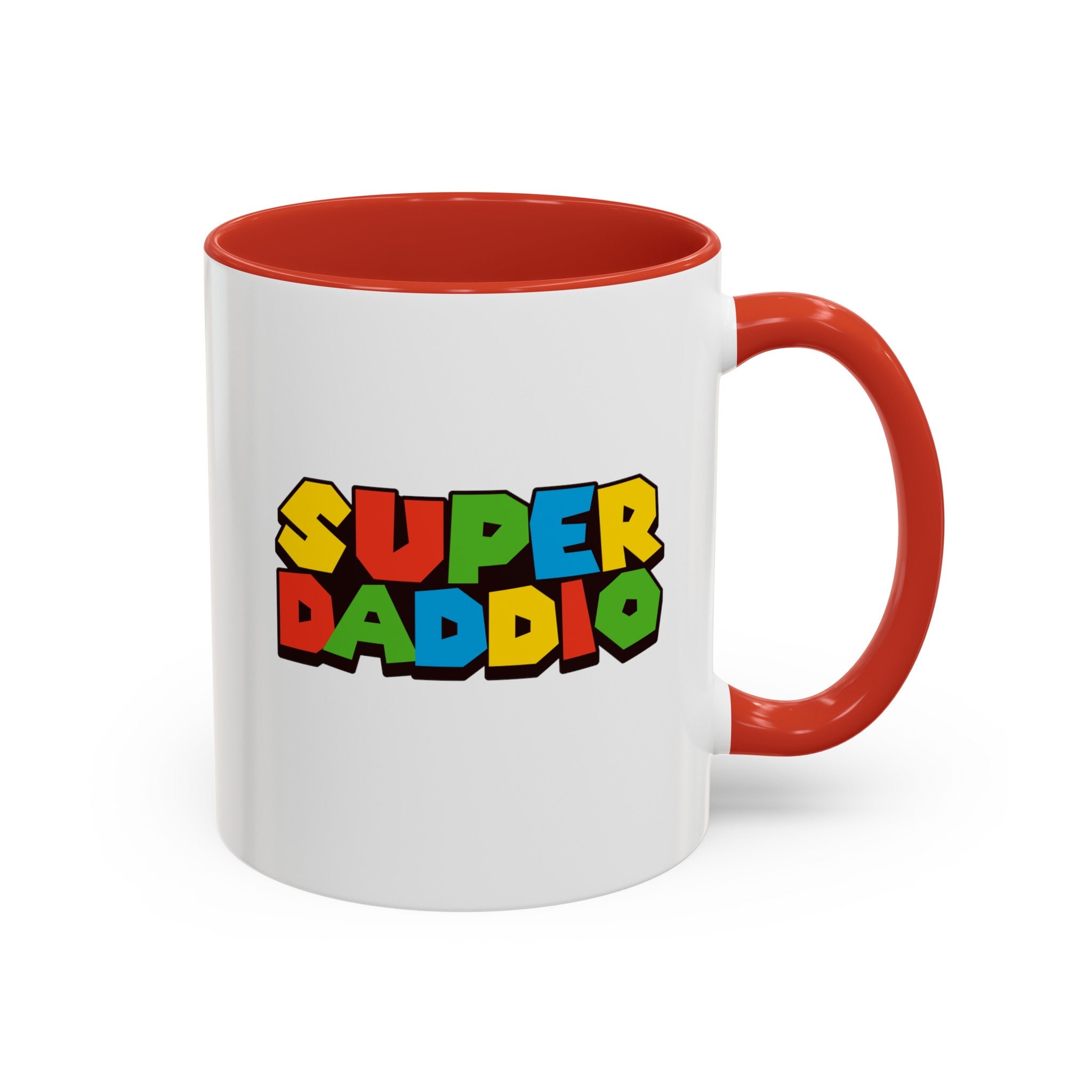 Father's Day Gift Mug, Super Daddio Mug, Funny Dad Ceramic Mug, Super Dad Gift Mug, Gamer Daddy Mug, Father's Day Mug, Birthday Gift Dad Mug
