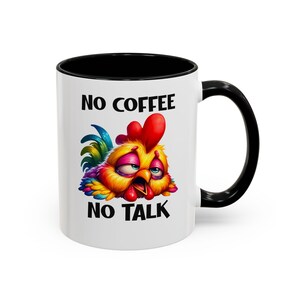 No Talk, Coffee Mug Quotes, Coffee Cup For Men, Funny Coffee Mug Saying, Coffee Lover Gift, 11oz Ceramic Mug, Coffee Cup Personalized