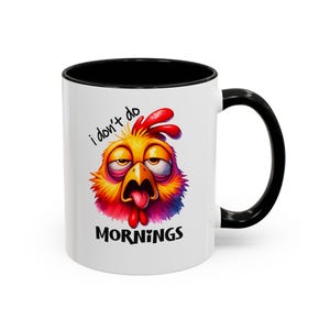 No Mornings, Coffee Mug Quotes, Coffee Cup For Men, Funny Coffee Mug Saying, Coffee Lover Gift, 11oz Ceramic Mug, Coffee Cup Personalized
