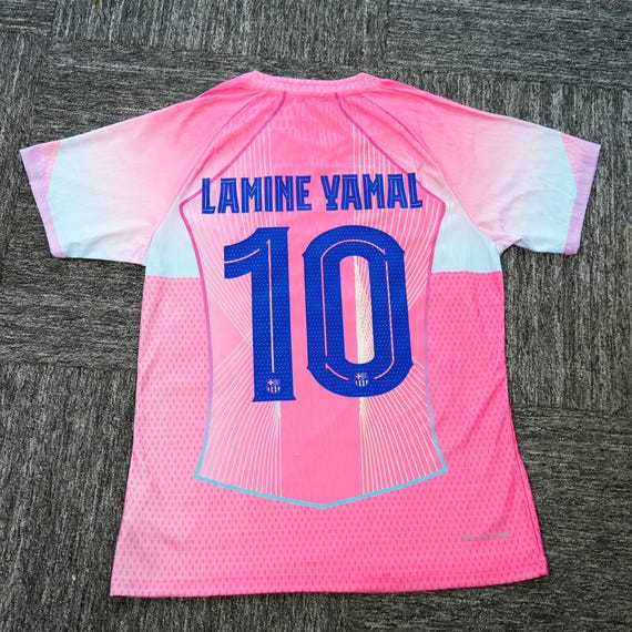 土日限定価格　FC バルセロナ Lamine Yamal アウェイユニフォーム 選手仕様] FCバルセロナ ユニフォーム 25-26 LAMINE YAMAL LAMINE