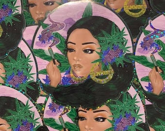 Ube Ice Cream 420 freundliche Pinay-Illustration