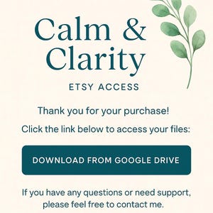 Calm and Clarity Premium Digital Experience for Stress Relief and Mindfulness