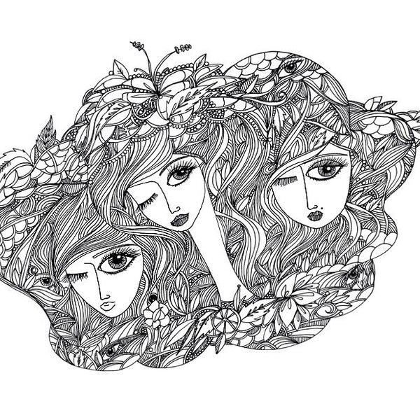 THREE WISHES Art Print