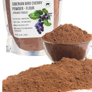 Organic  Cherry Wild Harvested Powder - Natural Healthy Flour Pure Nutrient Powder For Baking Or Smoothies