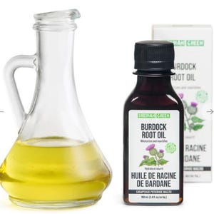 Natural Burdock Root Oil For Hair, Skin & Body - Pure 100Ml Healthy Mineral Vitamin Oil