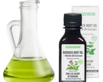 Huile De Bardane Au Piment Rouge Green Pharmacy - 100 Ml - Soin Capillaire Naturel (pousse, Réparation) - Bio Et Vegan
