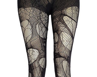 spider web goth tights tattered & torn tights fishnet tights sexy tights | fishnet stockings gothic tights | mesh tights goth fishnet