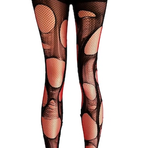 Pairs of Disposable DIY Stockings, Easy Ripped Tights Gothic Women