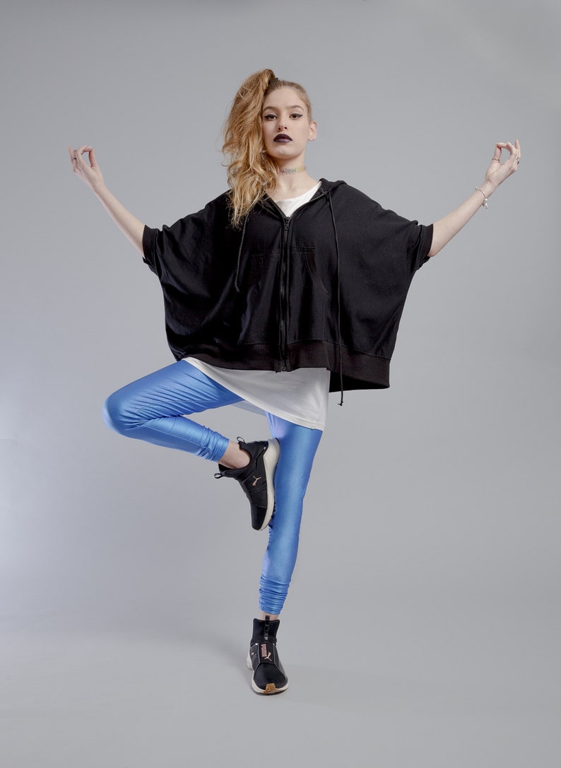 Oversized Hoodie Zip up Black Hoodie Cropped Hoodie Hoodies Etsy