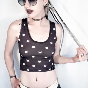 Goth crop top Goth shirt Halloween top Witchcraft shirt spiderweb gothic Goth crop top Goth shirt Halloween top Witchcraft shirt spiderweb gothic