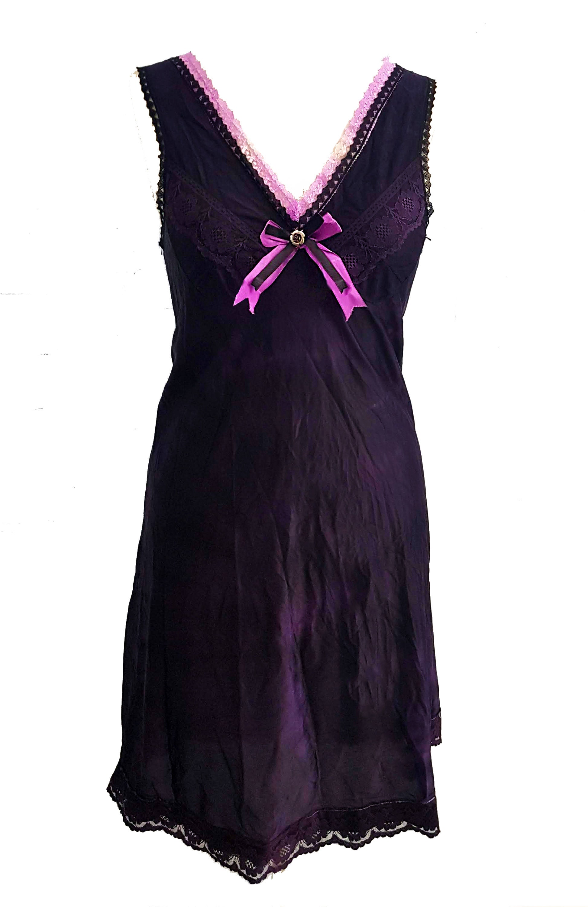 Purple Tie Dye Soft Grunge Slip Dress Fairy Dress Pastel | Etsy