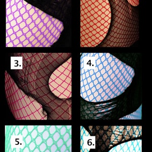 Accessorize Agoraphobix double layered tattered & torn tights fishnet leggings image 8
