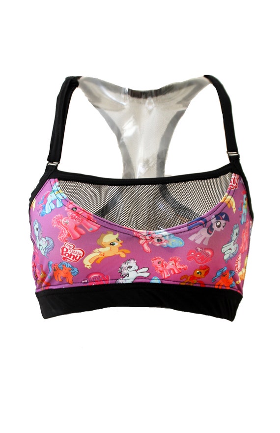 fishnet sports bra