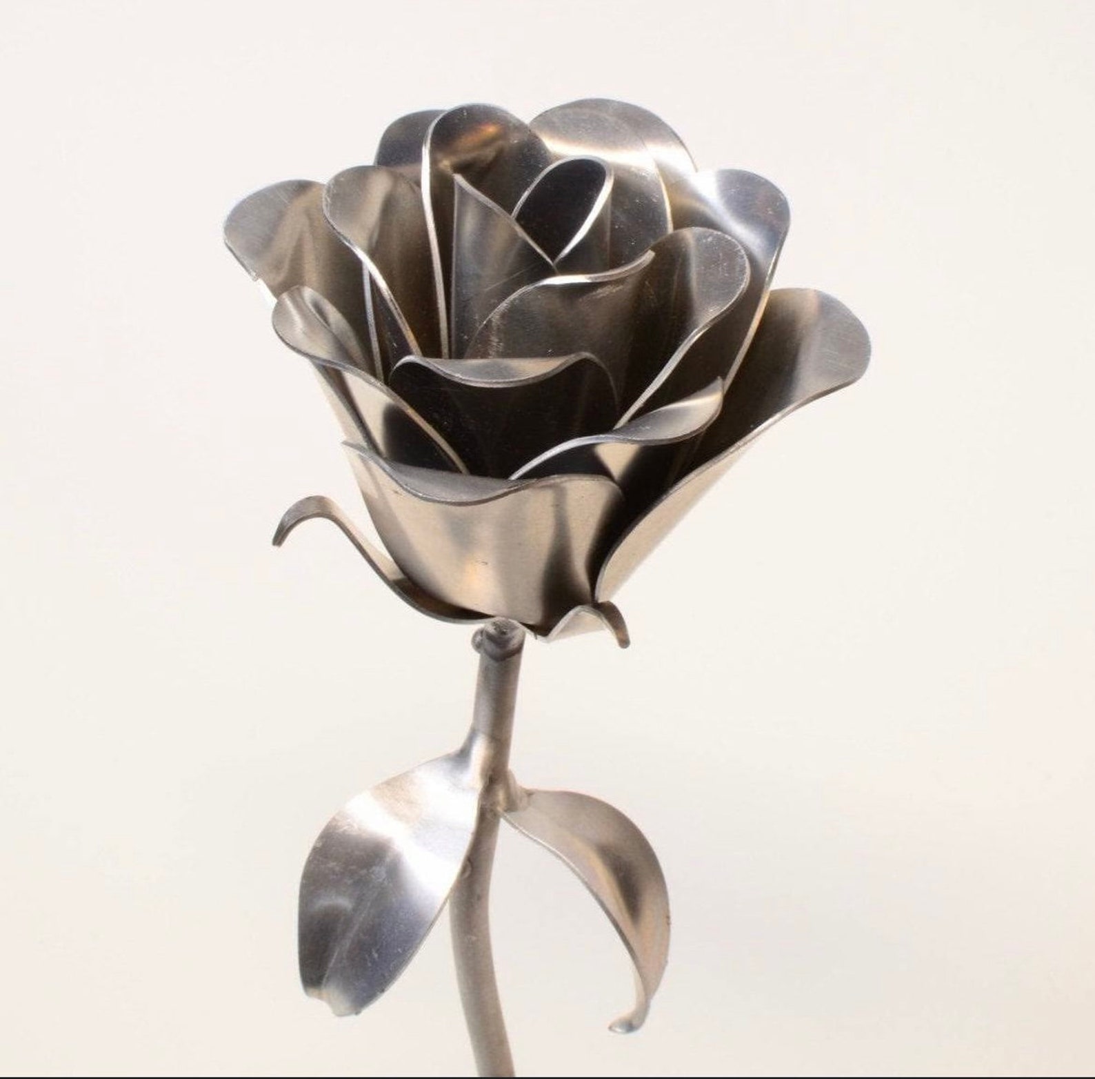 Metal Forged Roses - Etsy