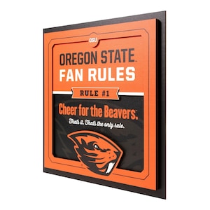 Oregon State Beavers Wall Art | Oregon State Beavers  Wall Sign| Oregon State Beavers Wall Hanging 12x12