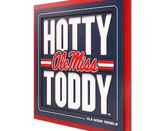 Ole Miss Rebels Wall Art | Ole Miss Rebels Sign | Ole Miss Rebels Wall Hanging 12x12