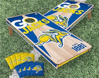 South Dakota State Jackrabbits Cornhole Boards 2x4 (Officially Licensed)