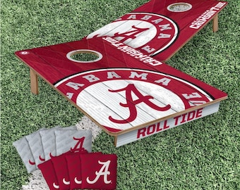 Alabama Crimson Tide Cornhole Boards 2x3 (Officially Licensed)