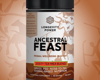 Grass-Fed Beef Organ Complex: Zesty Tex-Mex Blend