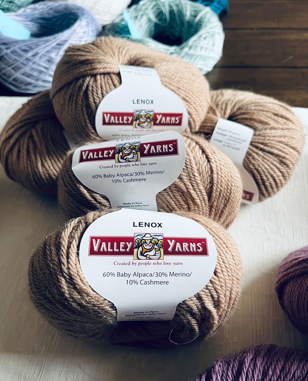 Valley Yarns Lenox Knitting Yarn Etsy Nederland