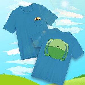 Chemise Jake-in-Pocket, Finn l'humain Cartoon Adventure Time Vêtements