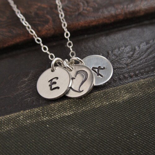 Husband Wife Necklace Personalized 