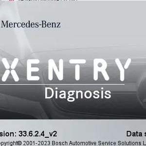 Voitures Mercedes Xentry PassThru 03/2024 (version la plus récente et la plus stable)