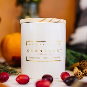 Black Currant Soy Candle