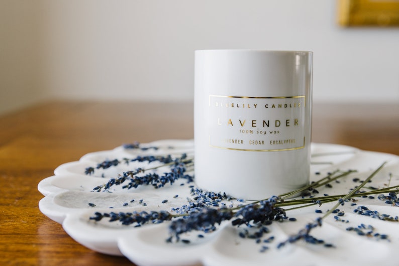 BlueLilyCandles Soy Candle