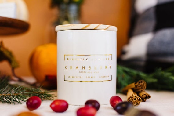 Cranberry Soy Candle