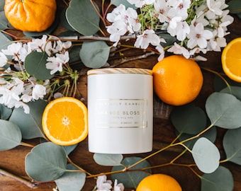 Orange Blossom Soy Candle