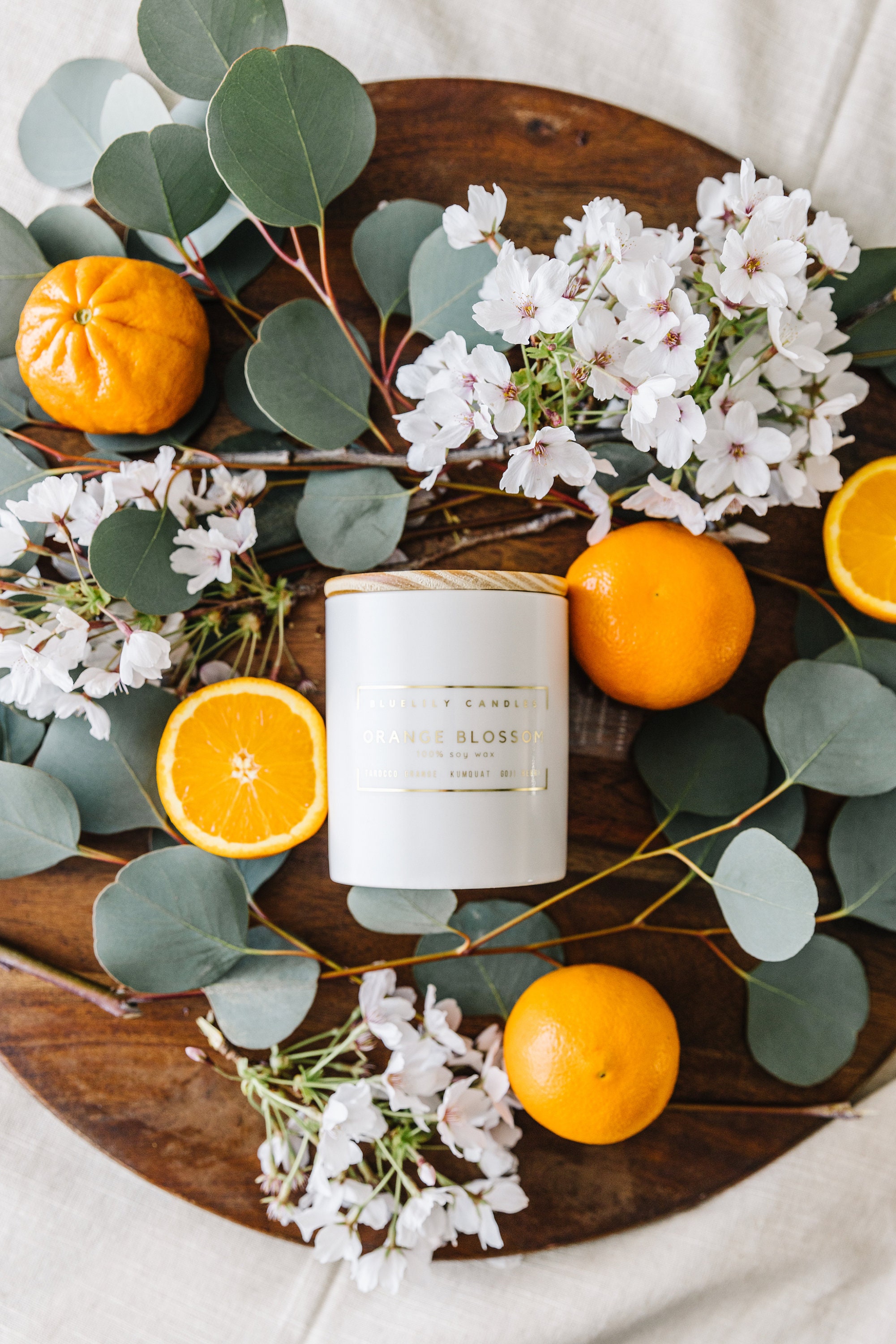 Orange Blossom Soy Candle - Etsy
