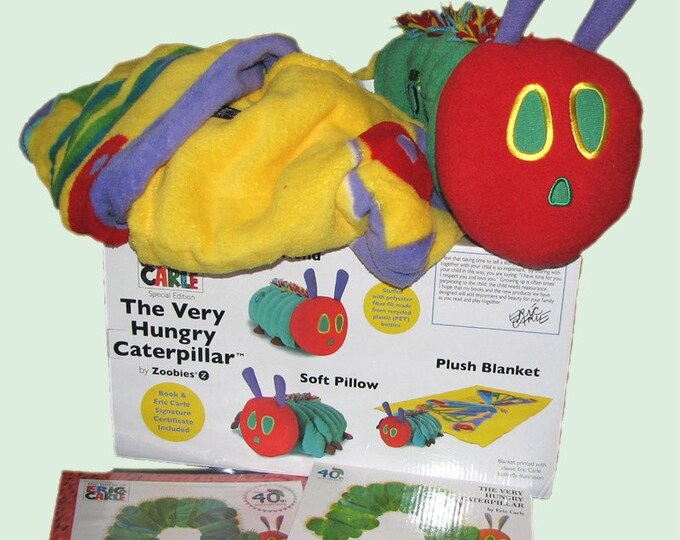 Very Hungry Caterpillar Zoobie Pet and Book 3 in 1 Toy Stuffed Animal