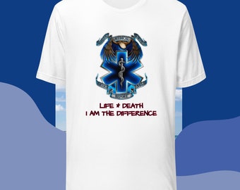 Star of Life EMT T-Shirt: Emergency Medical Service Graphic Tee
