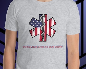 EMS Star of Life T-Shirt: EMT Paramedic Medical Tee