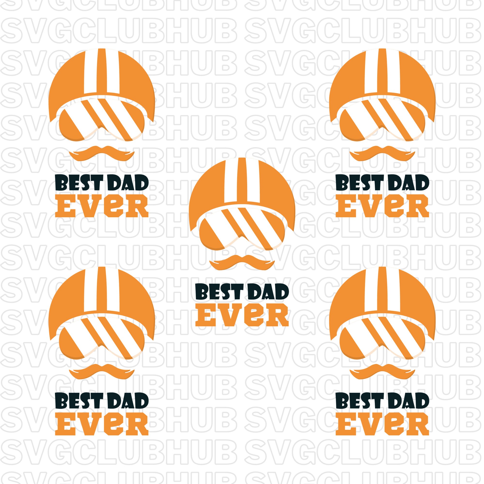 Father's Day SVG, Dad SVG, Best Dad Clipart, Daddy Happy Fathers Day