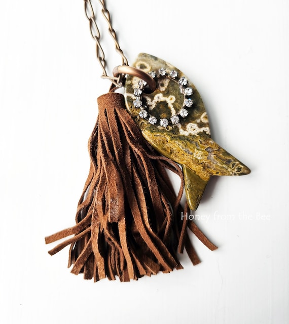 Ocean Jasper Fish Pendants Ocean Jasper Fish Pendants